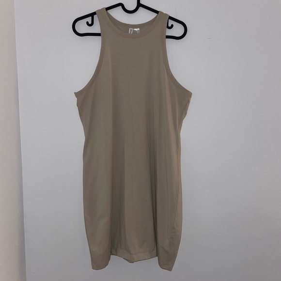 Beige Mini Dress From H&M, Size XL - Picture 1 of 2